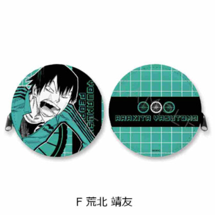 Yowamushi Pedal Round Coin Case F Yasutomo Arakita (弱虫ペダル 丸形コインケース F 荒北靖友)