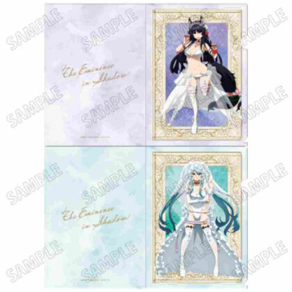 I want to be a powerhouse behind the scenes! Newly illustrated clear file set Wedding swimsuit Ver. B (陰の実力者になりたくて! 描き下ろしクリアファイルセット ウエディング水着Ver. B)