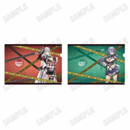 Azur Lane Original Illustration Clear File Set Security Ver.B (アズールレーン 描き下ろしクリアファイルセット セキュリティVer.B)