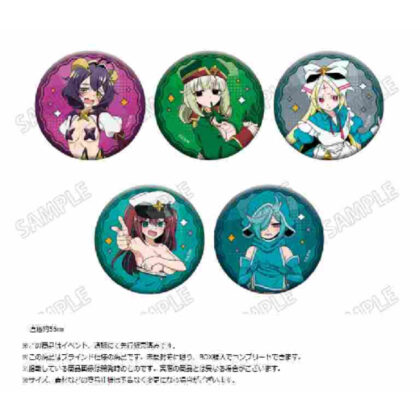 Longing for Magical Girls Original Can Badge Collection (魔法少女にあこがれて 描き下ろし缶バッジコレクション)