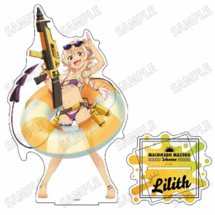 Machikadomazoku 2-chome Original BIG Acrylic Stand LL Water Play Ver. 3 Lilith (まちカドまぞく 2丁目 描き下ろしBIGアクリルスタンドLL 水遊びVer. 3 リリス)