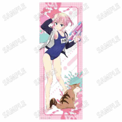 Machikado Mazoku 2-chome Original Illustration Life-Size Tapestry Water Play Ver. 2 Momo Chiyoda (まちカドまぞく 2丁目 描き下ろし等身大タペストリー 水遊びVer. 2 千代田桃)