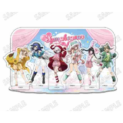 Senki Zesshou Symphogear XV Original Illustration Acrylic Diorama Animal Pajamas Ver. (戦姫絶唱シンフォギアXV 描き下ろしアクリルジオラマ アニマルパジャマVer.)