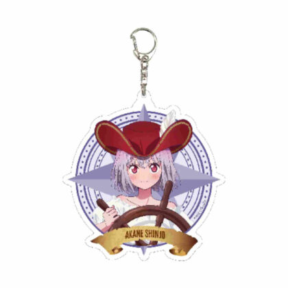 Big acrylic keychain Gridman Universe 08 Akane Shinjo Pirate Ver. (Original illustration) (デカアクリルキーホルダー グリッドマン ユニバース 08 新条アカネ 海賊Ver.(描き下ろしイラスト))