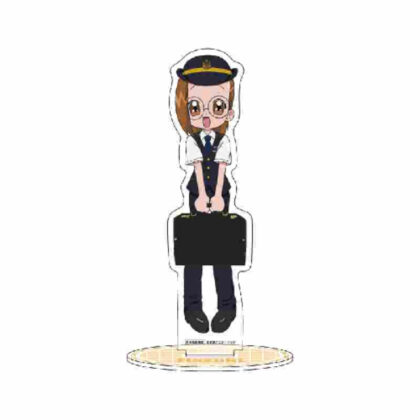 Acrylic stand Ojamajo Doremi 34 Fujiwara Hazuki Station Staff Ver. (Original illustration) (アクリルスタンド おジャ魔女どれみ 34 藤原はづき駅員Ver.(描き下ろしイラスト))