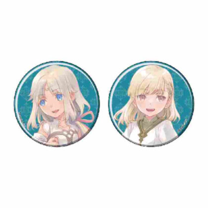 Set of 2 can badges Rune Factory Series 01 Mist & Rosetta (newly drawn illustration) (缶バッジ2個セット ルーンファクトリーシリーズ 01 ミスト&ロゼッタ(描き下ろしイラスト))