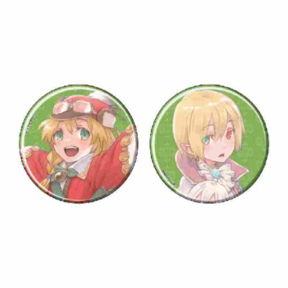 Set of 2 can badges Rune Factory Series 03 Annette & Ellis (white) (newly drawn illustration) (缶バッジ2個セット ルーンファクトリーシリーズ 03 アネット&エリス(白)(描き下ろしイラスト))