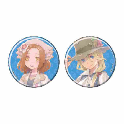 Set of 2 can badges Rune Factory Series 05 Iris & James (newly drawn illustration) (缶バッジ2個セット ルーンファクトリーシリーズ 05 アイリス&ジェームス (描き下ろしイラスト))