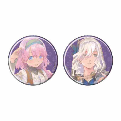 Set of 2 can badges Rune Factory Series 07 Priscilla & Lucas (newly drawn illustration) (缶バッジ2個セット ルーンファクトリーシリーズ 07 プリシラ&リュカ(描き下ろしイラスト))