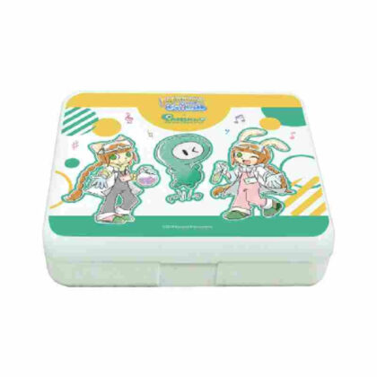 Accessory case pop'n music UniLab & PASELI-kun 05 Mimi & Nyami & PASELI-kun (Graph Art Illustration) (小物ケース pop'n music UniLab & PASELIくん05 ミミ&ニャミ&PASELIくん(グラフアートイラスト))