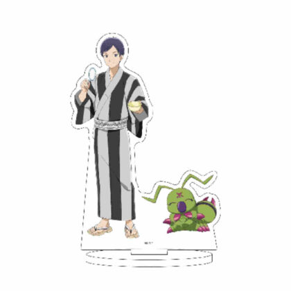 Acrylic stand Digimon Adventure 02 THE BEGINNING 21 Ken Ichijoji & Wormmon Yukata Ver. (Original illustration) (アクリルスタンド デジモンアドベンチャー02 THE BEGINNING 21 一乗寺賢&ワームモン 浴衣Ver.(描き下ろしイ)