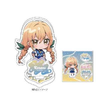 Acrylic stand plate 100 girlfriends who love you very much 03 Marine Ver. Karane Inda (Mini character (アクリルスタンドプレート 君のことが大大大大大好きな100人の彼女 03 マリンVer. 院田唐音(ミニキャライ)
