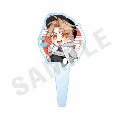 Love from the tip of the tongue Pick style acrylic marker Achievement/Mini character (舌先から恋 ピック風アクリルマーカー 達成・ミニキャラ)