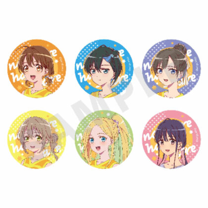 Nare Hana Nare Can Badge Vol.1 PoMPoMs (菜なれ花なれ 缶バッジ Vol.1 PoMPoMs)