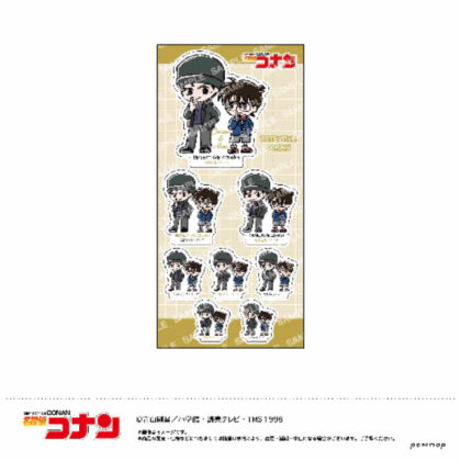 Detective Conan Sticker-Yurusta mini 2nd edition-G Conan & Akai (名探偵コナン ステッカー-ゆるスタmini第2弾- G コナン&赤井)
