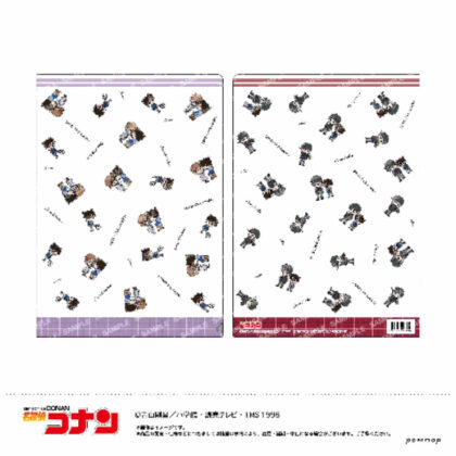 Detective Conan Clear File - Yurusta Mini Vol. 2 - A Conan & Haibara & Akai (名探偵コナン クリアファイル-ゆるスタmini第2弾- A コナン&灰原&赤井)