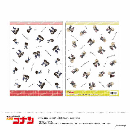 Detective Conan Clear File -Yurusta Mini Part 2- B Conan & Shinichi & Ran & Amuro (名探偵コナン クリアファイル-ゆるスタmini第2弾- B コナン&新一&蘭&安室)