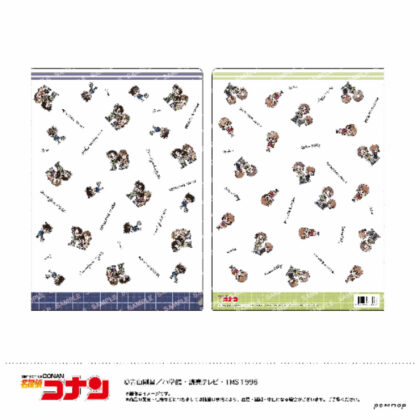 Detective Conan Clear File -Yurusta Mini Part 2- C Conan & Yusaku & Yukiko & Haibara & Okiya (名探偵コナン クリアファイル-ゆるスタmini第2弾- C コナン&優作&有希子&灰原&沖矢)