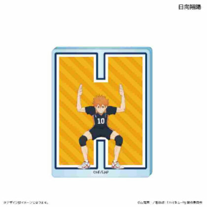 Haikyu!! Acrylic Block Initial Gymnastics Ver. Shoyo Hinata (ハイキュー!! アクリルブロック イニシャル体操Ver. 日向翔陽)