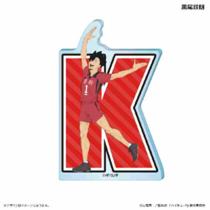 Haikyu!! Acrylic Block Initial Gymnastics Ver. Tetsuro Kuroo (ハイキュー!! アクリルブロック イニシャル体操Ver. 黒尾鉄朗)