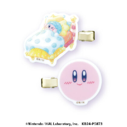 Kirby of the Stars Kirby Happy Morning Acrylic Hair Clip ① Good Morning Kirby (星のカービィ カービィ・ハッピーモーニング アクリルヘアクリップ①おはようカービィ)