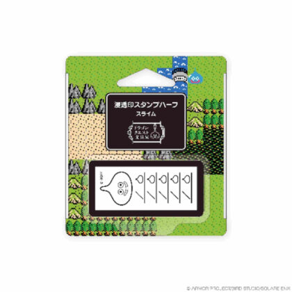 Dragon Quest Stationery Shop Penetration Stamp Half Slime (ドラゴンクエスト文具屋 浸透印スタンプハーフ スライム)