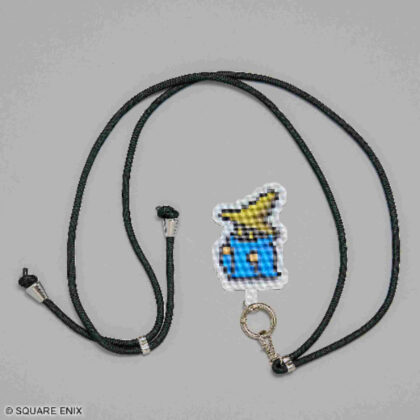 Final Fantasy Pixel Remaster Smartphone Shoulder Strap Black Mage (ファイナルファンタジー ピクセルリマスター スマートフォンショルダーストラップ 黒魔道士)