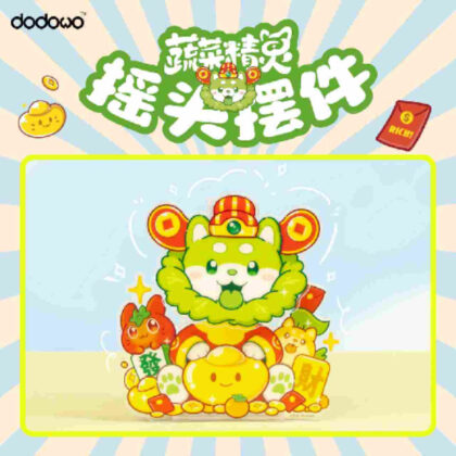 DODOWO Vegetable Fairy Series Acrylic Figurine Zaishin (DODOWO おやさい妖精シリーズ アクリル置物 財神)