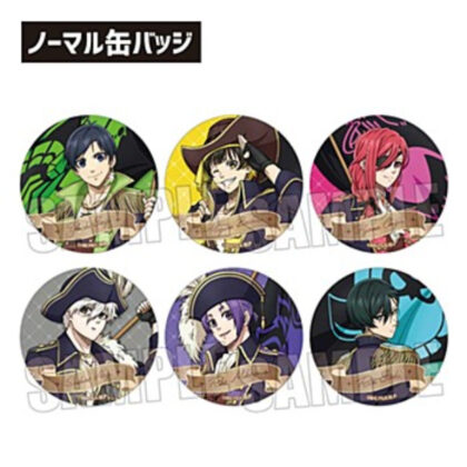 TBPBL-01 Trading tin badge Blue Rock/Pirates ver. (TBPBL-01 トレーディング缶バッジ ブルーロック/パイレーツver.)