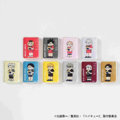 Haikyu!! Girori Trading Acrylic Block -Harutaka Ver.- (ハイキュー!! ジロリ トレーディングアクリルブロック -春高Ver.-)