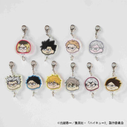 Haikyu!! Jirori Trading Connecting Acrylic Charm -Harutaka Ver.- (ハイキュー!! ジロリ トレーディングつながるアクリルチャーム -春高Ver.-)