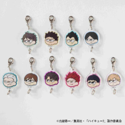 Haikyu!! Jirori Trading Connecting Acrylic Charm -Sendai Ver.- (ハイキュー!! ジロリ トレーディングつながるアクリルチャーム -仙台Ver.-)