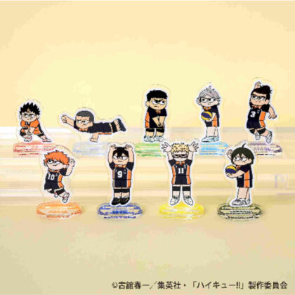 Haikyu!! Girori TD Mini Acrylic Stand Match Ver. Karasuno High School (ハイキュー!! ジロリ TDミニアクリルスタンド 試合Ver. 烏野高校)