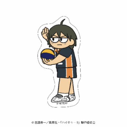 Haikyu!! Girori Die-cut Sticker Match Ver. Tadashi Yamaguchi (ハイキュー!! ジロリ ダイカットステッカー 試合Ver. 山口忠)