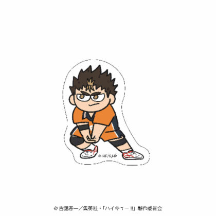 Haikyu!! Girori Die-cut Sticker Match Ver. Yu Nishitani (ハイキュー!! ジロリ ダイカットステッカー 試合Ver. 西谷夕)
