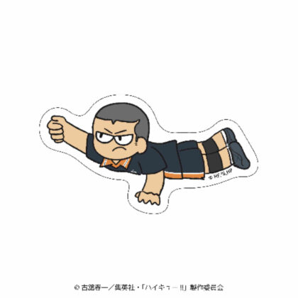 Haikyu!! Girori Die-cut Sticker Match Ver. Ryunosuke Tanaka (ハイキュー!! ジロリ ダイカットステッカー 試合Ver. 田中龍之介)