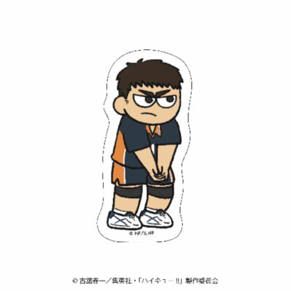 Haikyu!! Girori Die-cut Sticker Match Ver. Daichi Sawamura (ハイキュー!! ジロリ ダイカットステッカー 試合Ver. 澤村大地)