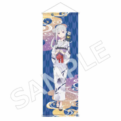 "Re: Life in a Different World from Zero" B2 Half Tapestry Tanabata Festival ver. Emilia (｢Re:ゼロから始める異世界生活｣B2ハーフタペストリー七夕まつりver. エミリア)