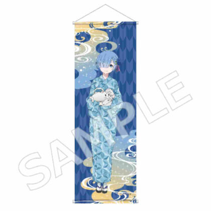 "Re: Life in a Different World from Zero" B2 Half Tapestry Tanabata Festival ver. Rem (｢Re:ゼロから始める異世界生活｣B2ハーフタペストリー七夕まつりver. レム)