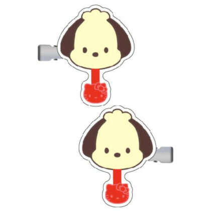 Sanrio Characters Chocolate Hair Clip 03 Pochacco (サンリオキャラクターズチョコレート　ヘアクリップ03　ポチャッコ)