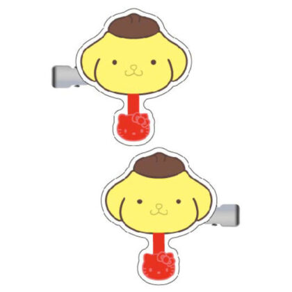 Sanrio Characters Chocolate Hair Clip 04 Pompompurin (サンリオキャラクターズチョコレート　ヘアクリップ04　ポムポムプリン)
