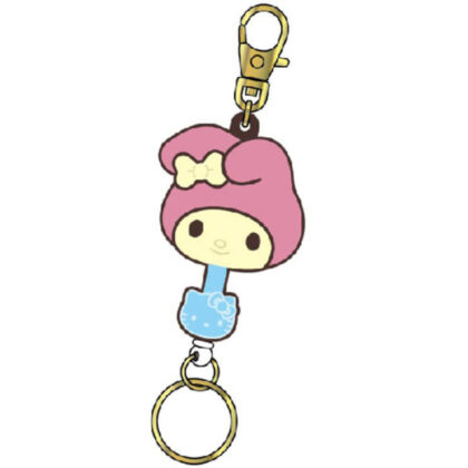 Sanrio Characters Chocolate Rubber Key Reel 02 My Melody (サンリオキャラクターズチョコレート　ラバーキーリール02　マイメロディ)