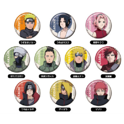 NARUTO Shippuden CAN badge A BOX (single item unified JAN) (NARUTO-ナルト- 疾風伝　CANバッジ　A BOX (単品統一JAN))