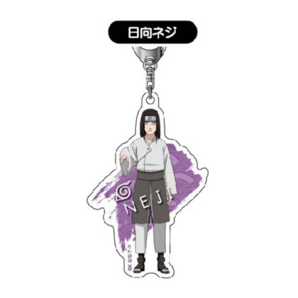 NARUTO Shippuden Acrylic Keychain 08 Neji Hyuga (NARUTO-ナルト- 疾風伝　アクリルキーホルダー08　日向ネジ)