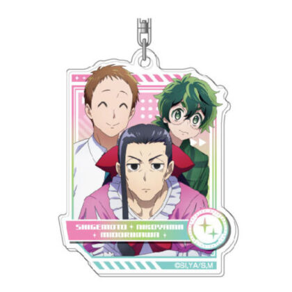 Acrylic keychain Magilmier Co., Ltd. 05 Shigemoto, Futagoyama, Midorikawa (アクリルキーホルダー 株式会社マジルミエ05 重本・二子山・翠川)