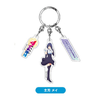 3-chain acrylic keychain Magilmier Co., Ltd. 06 Tsuchiba Mei (3連アクリルキーホルダー 株式会社マジルミエ06 土刃 メイ)