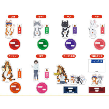Ramen Akaneko Acrylic Stand Collection Lite (ラーメン赤猫 アクリルスタンドコレクションLite)
