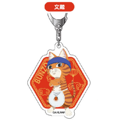 Ramen Red Cat Acrylic Keychain 01 Bunzo (ラーメン赤猫 アクリルキーホルダー01文蔵)