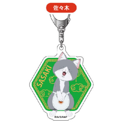 Ramen Red Cat Acrylic Keychain 02 Sasaki (ラーメン赤猫 アクリルキーホルダー02佐々木)