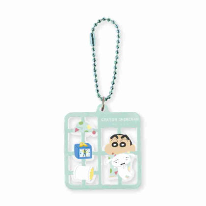 Crayon Shin-chan Plastic Model Style Keychain Pajama Shin-chan (クレヨンしんちゃん プラスチックモデル風キーホルダー パジャマしんちゃん)